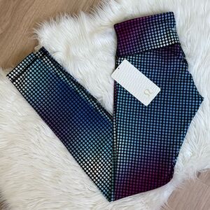 Lululemon Cosmic Dot Wunder Under Tights